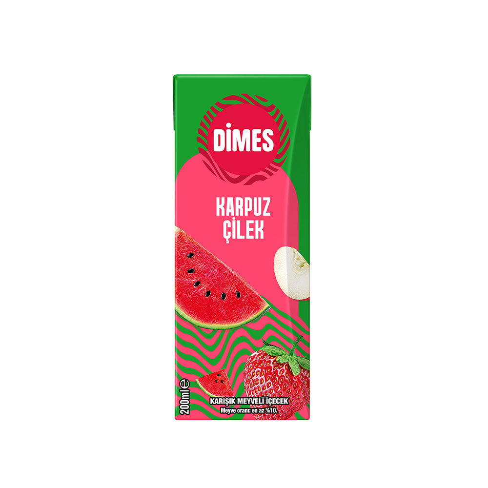Dimes Karpuz-Çilek Nektarı 200 ml