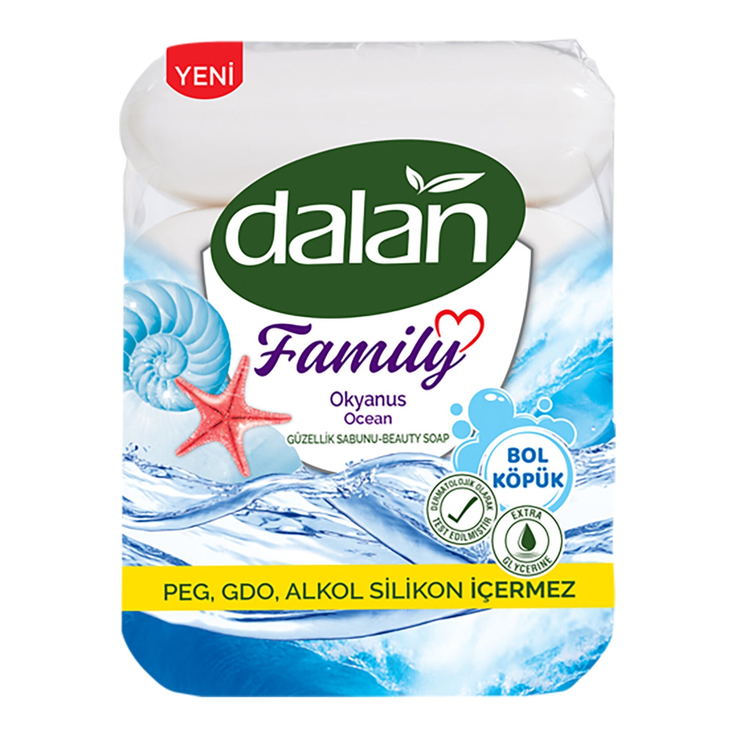 Dalan Family Okyanus Güzellik Sabunu 4x75 G