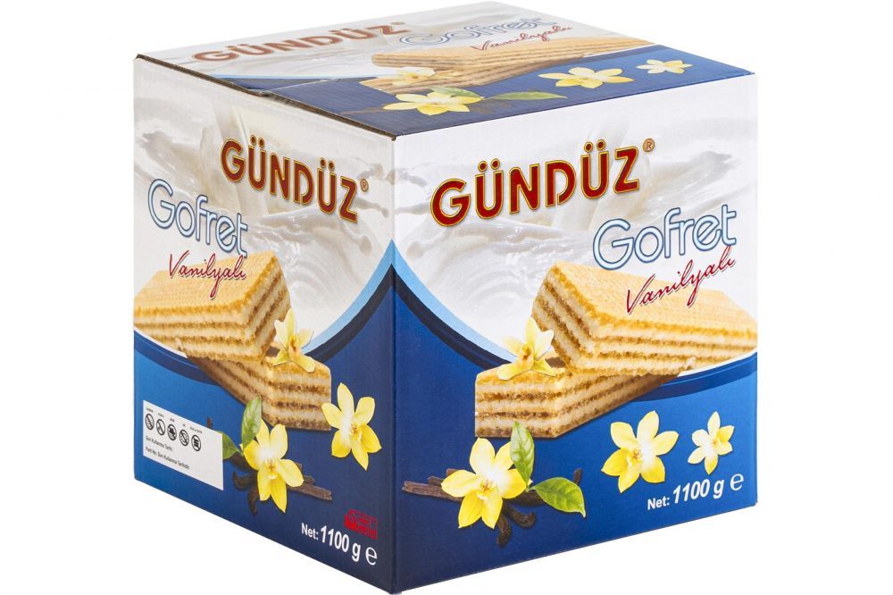 Gündüz Vanilyalı Gofret 1100 G