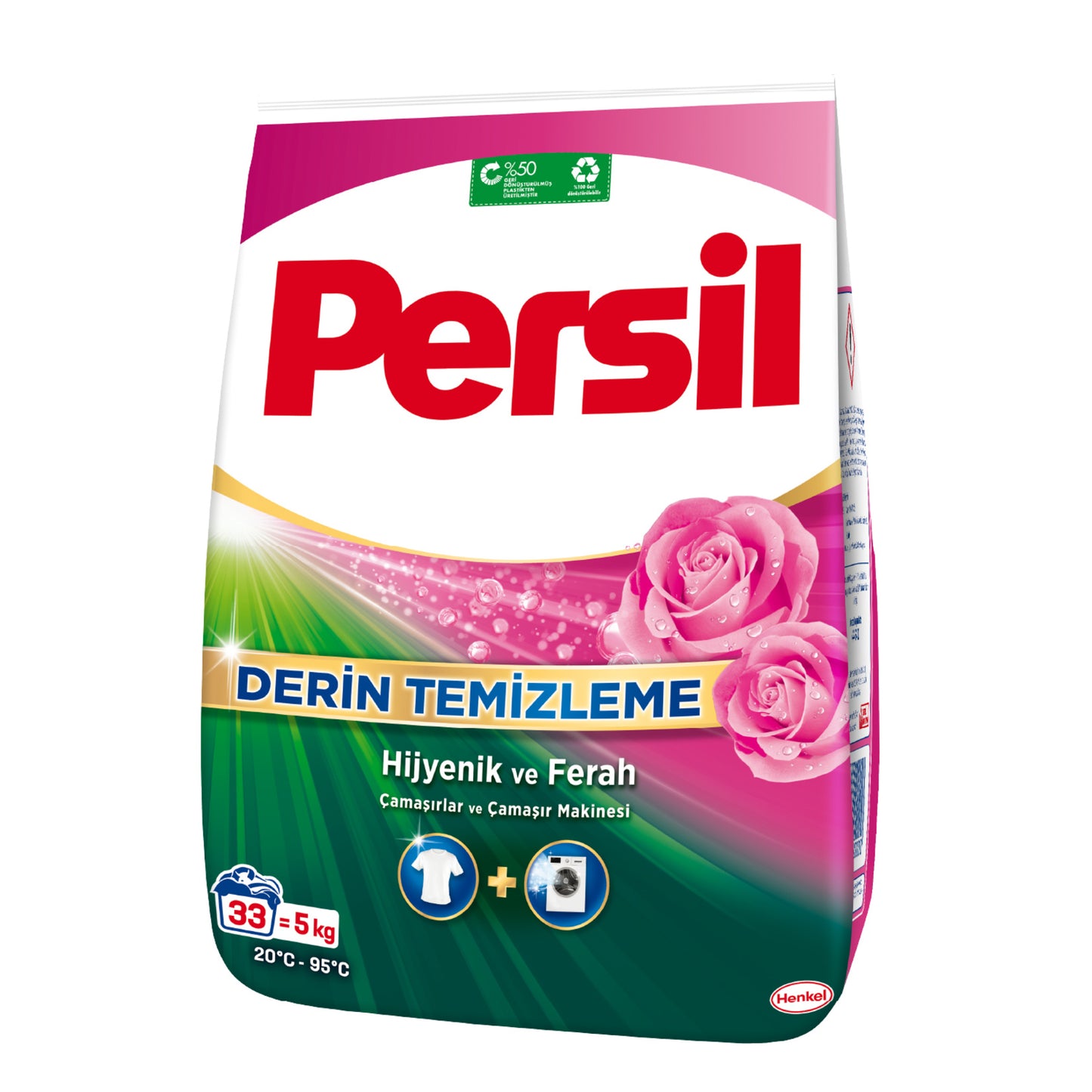 Persil Toz Çamaşır Deterjanı 5kg (33 Yıkama) Gülün Büyüsü
