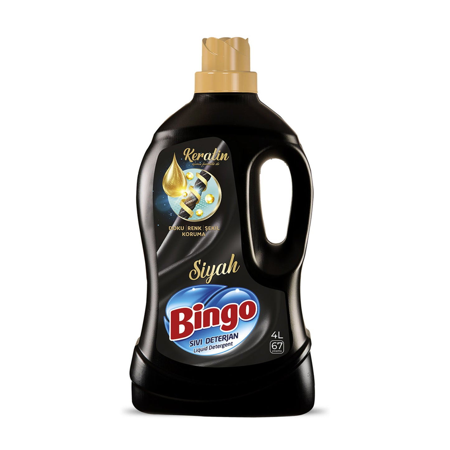 Bingo Sıvı Deterjan Bakım 4 L Siyah 67 Yıkama