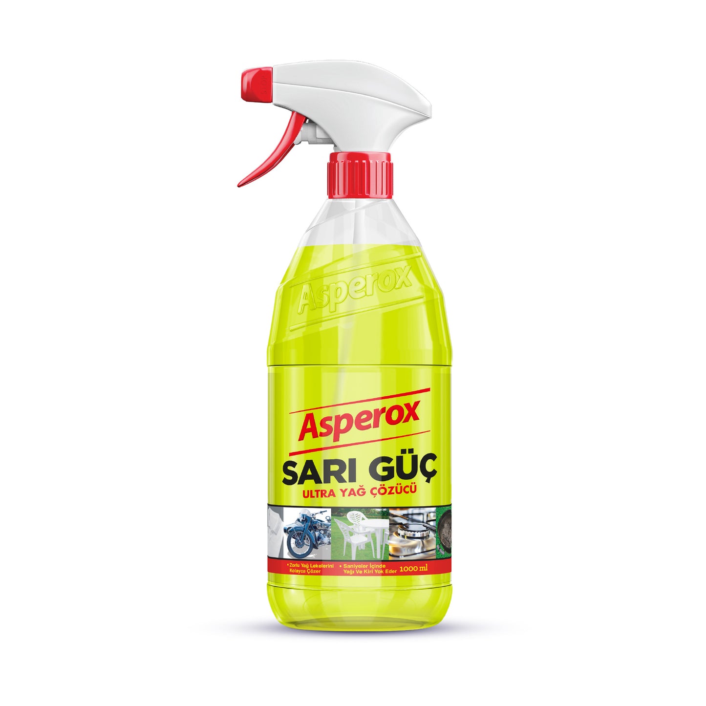 Asperox Sarı Güç Sprey 1 L