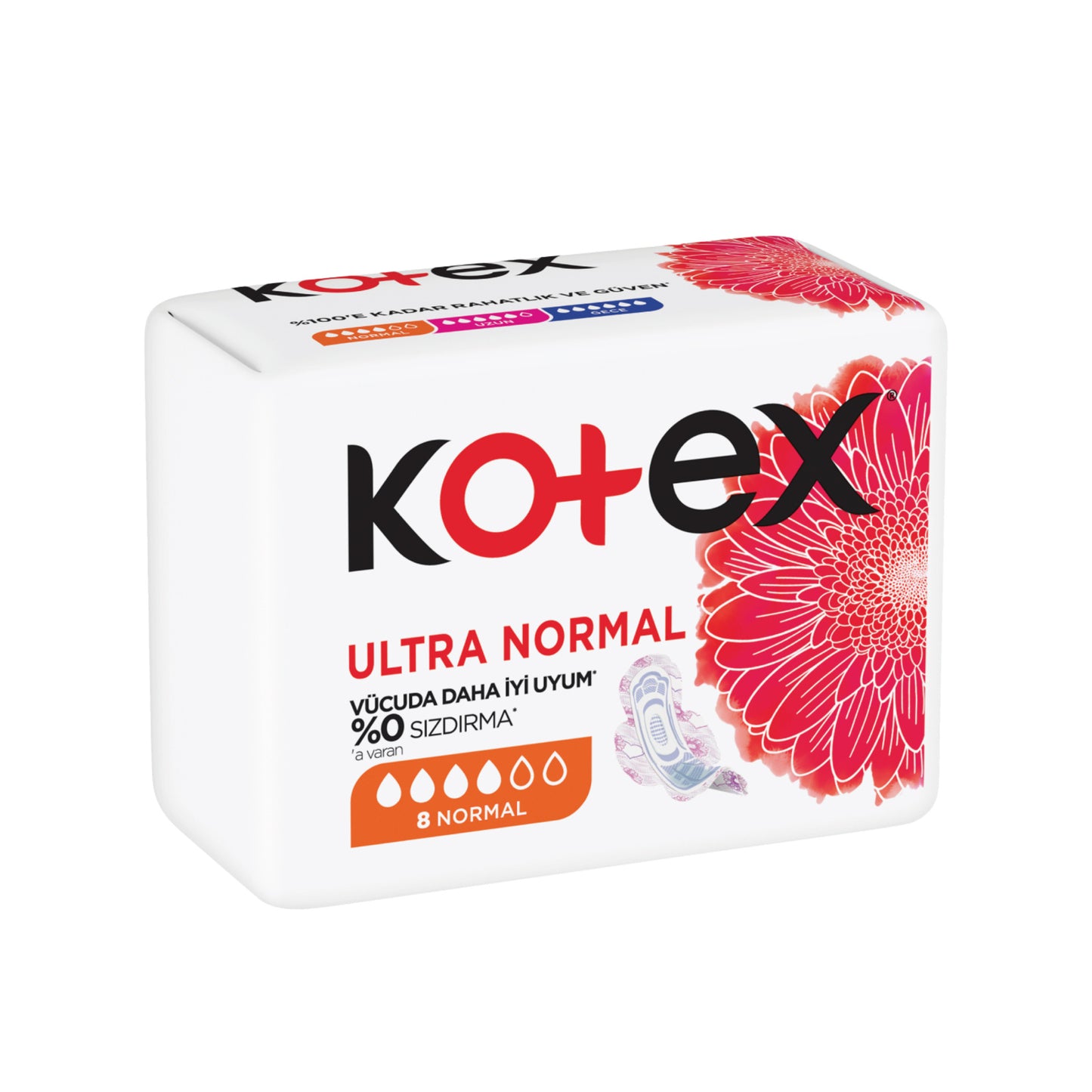 Kotex Hijyenik Ped Normal 8'li