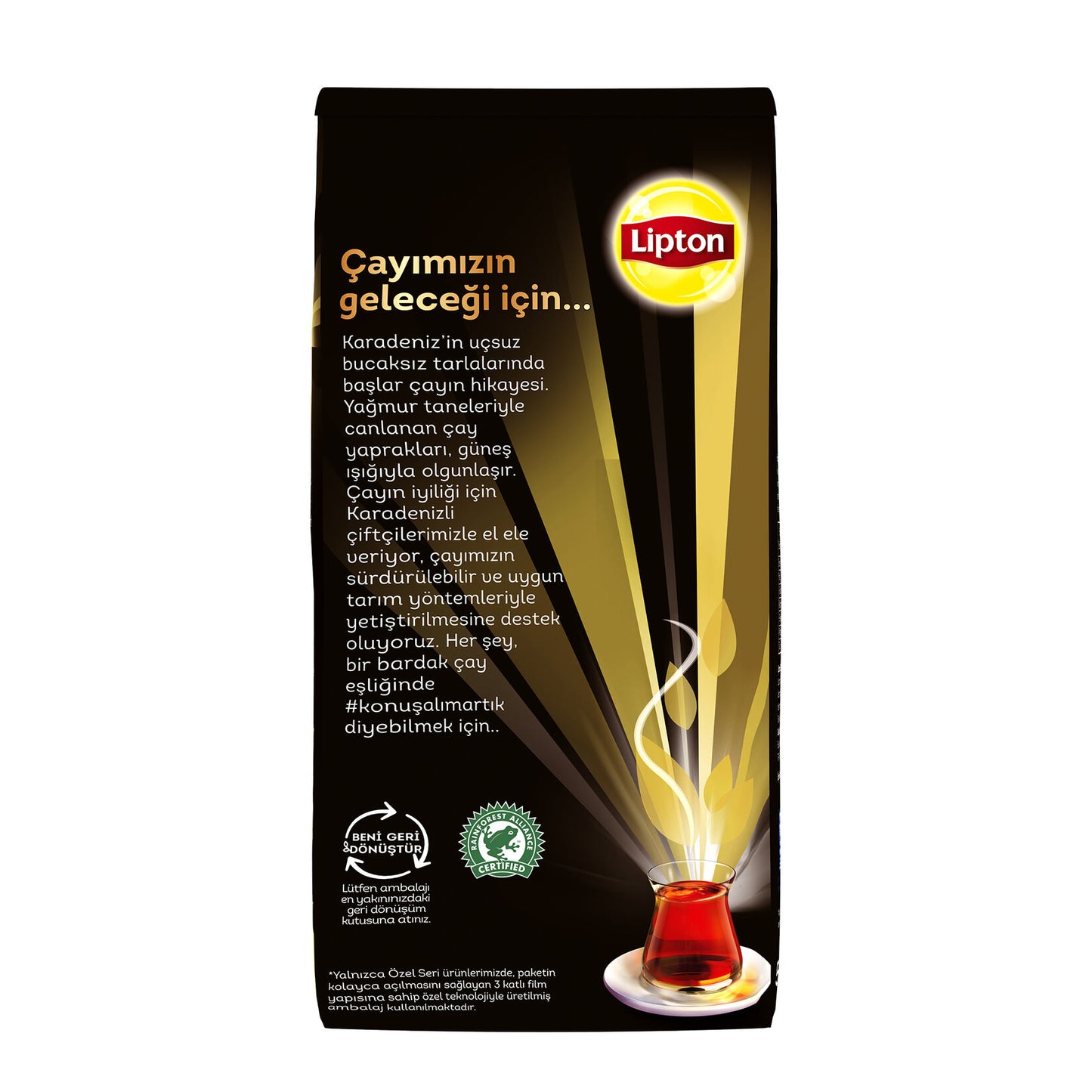 Lipton Dökme Çay Earl Grey 500 G