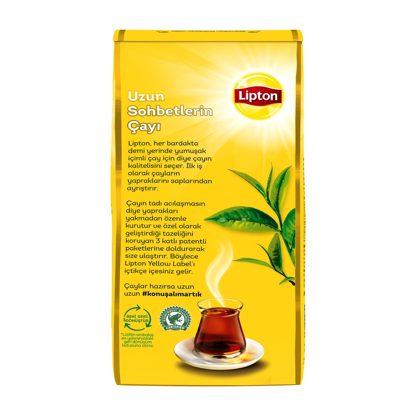 Lipton Yellow Label Dökme Çay 500 G
