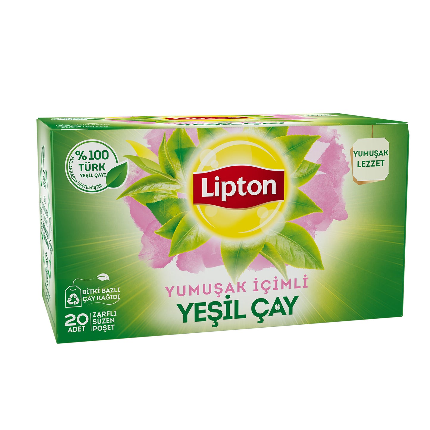 Lipton Yeşil Çay Yumuşak İçimli 20'li 20 G