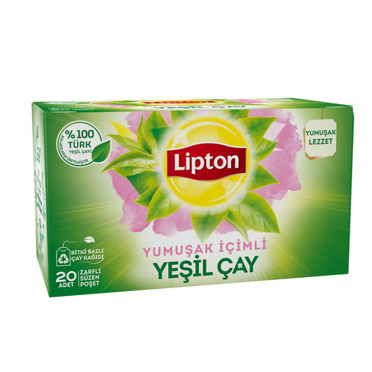 Lipton Yeşil Çay Yumuşak İçimli 20'li 20 G