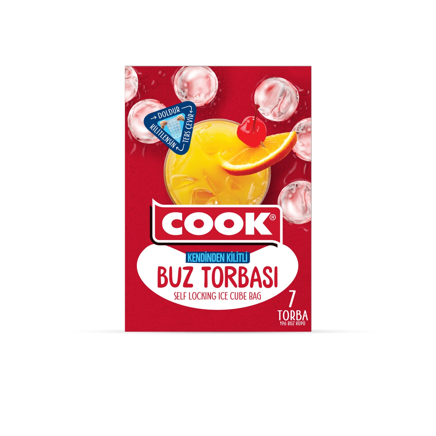 Cook Kendinden Kilitli Buz Torbası 7 Adet