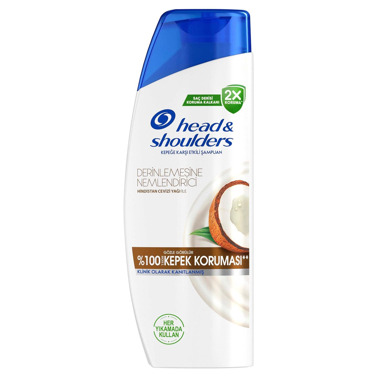 Head & Shoulders Şampuan Derinlemesine Nemlendirici Hindistan Cevizi 1in1 330 Ml