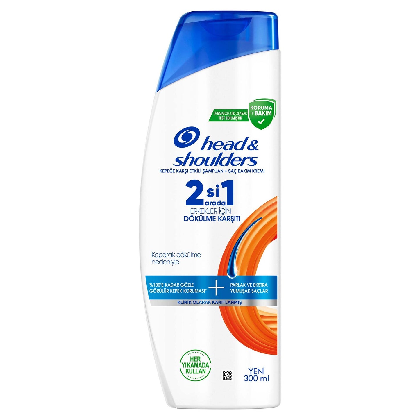 Head & Shoulders Erkeklere Özel Dökülme Karşıtı 2in1 Şampuan 300 Ml