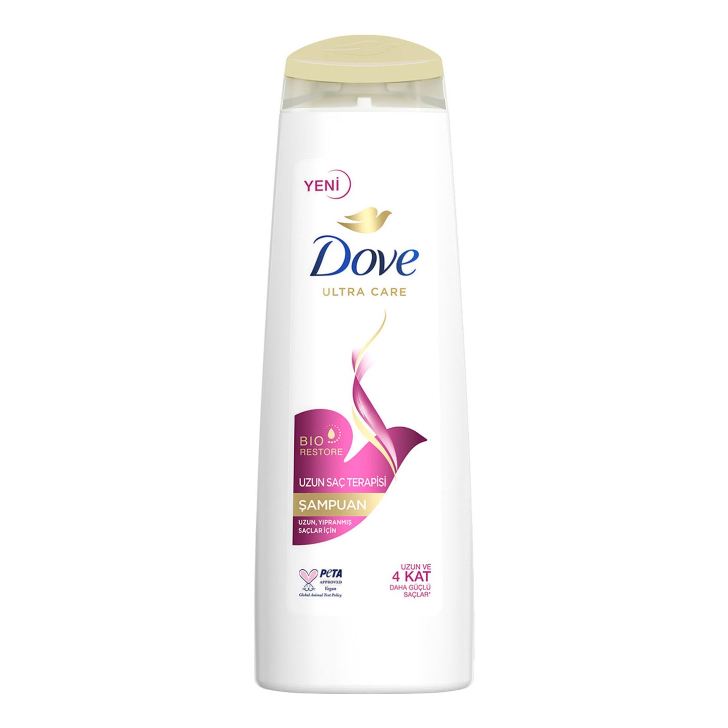 Dove Ultra Care Saç Bakım Şampuanı Uzun Saç Terapisi Uzun Yıpranmış Saçlar 400 ml