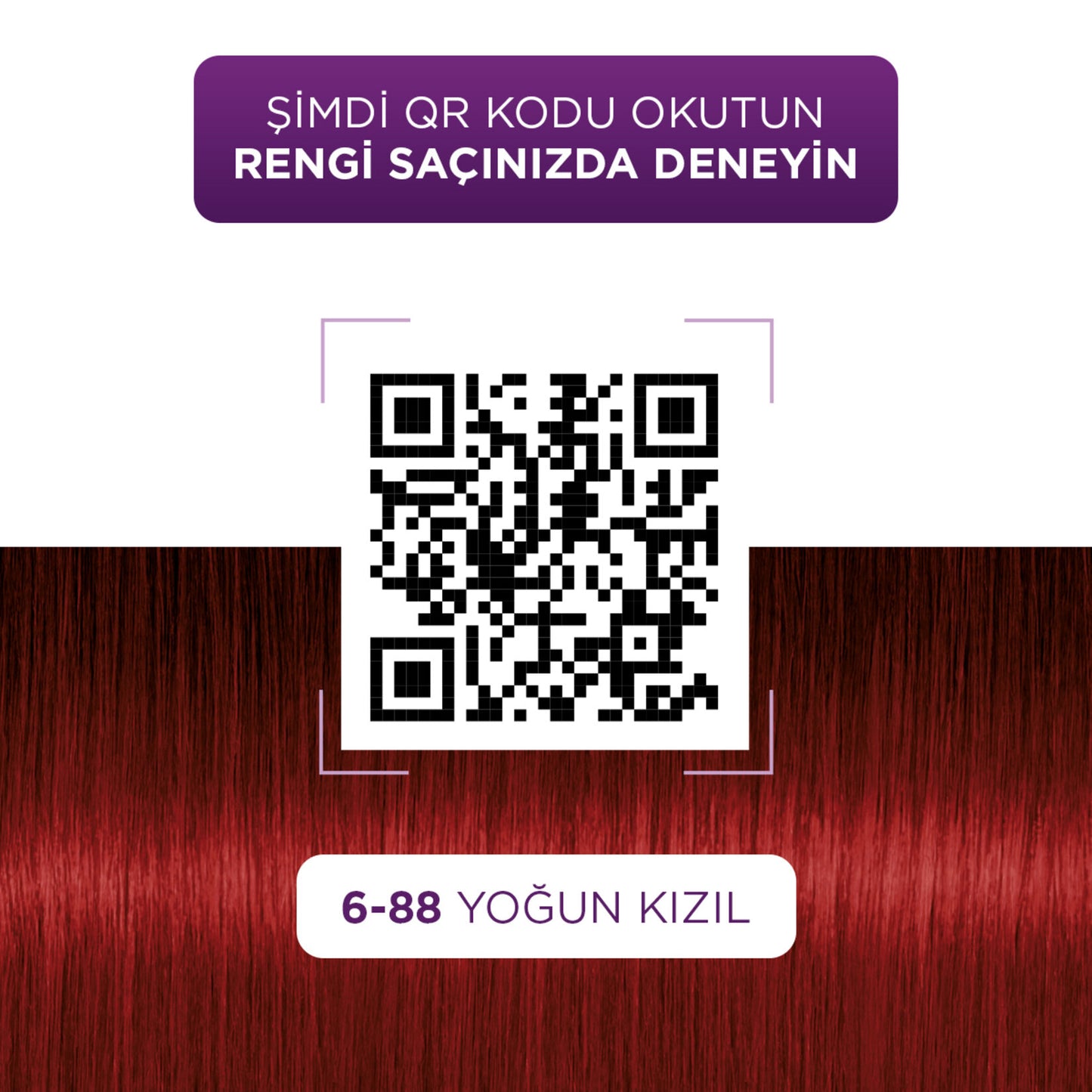 Palette Göz Alıcı Renkler 6-88 Yoğun Kızıl Saç Boyası 110 Ml