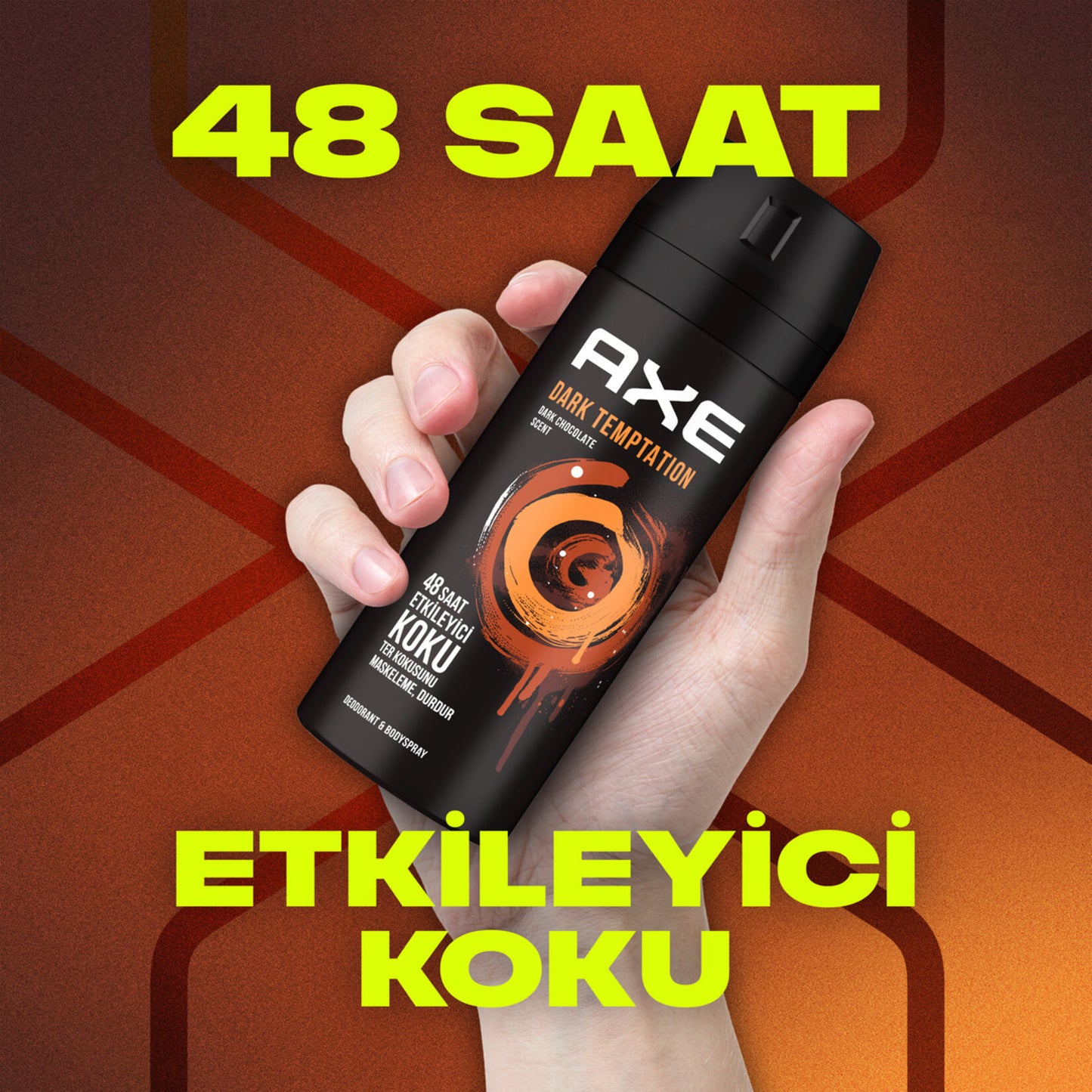 Axe Dark Temptation Erkek Sprey Deodorant 150 Ml
