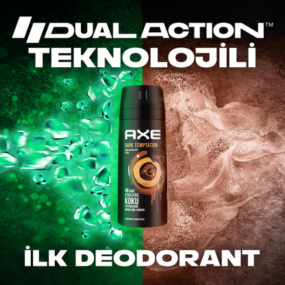 Axe Dark Temptation Erkek Sprey Deodorant 150 Ml