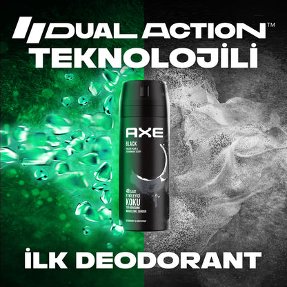 Axe Black Erkek Sprey Deodorant 150 Ml