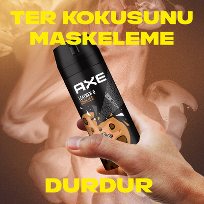 Axe Erkek Deodorant Sprey Leather & Cookies 150 Ml
