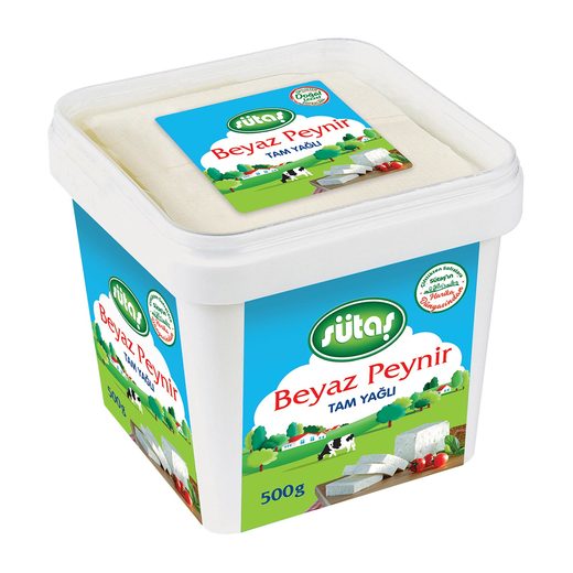 Sütaş Tam Yağlı Beyaz Peynir 500 G
