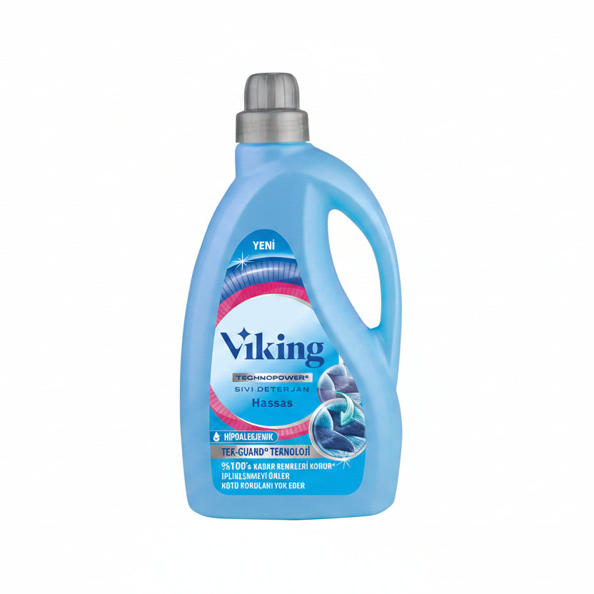 Viking Technopower Sıvı Çamaşır Deterjanı Hassas 2.7 lt