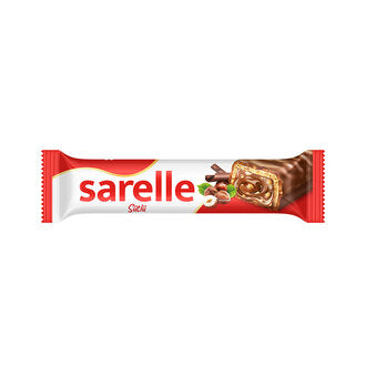 Sarelle Sütlü Çikolata Kaplamalı Fındıklı Gofret 33 G