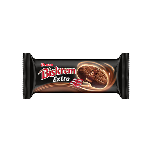 Ülker Biskrem Extra Kakaolu Krema Dolgulu Bisküvi 184 G