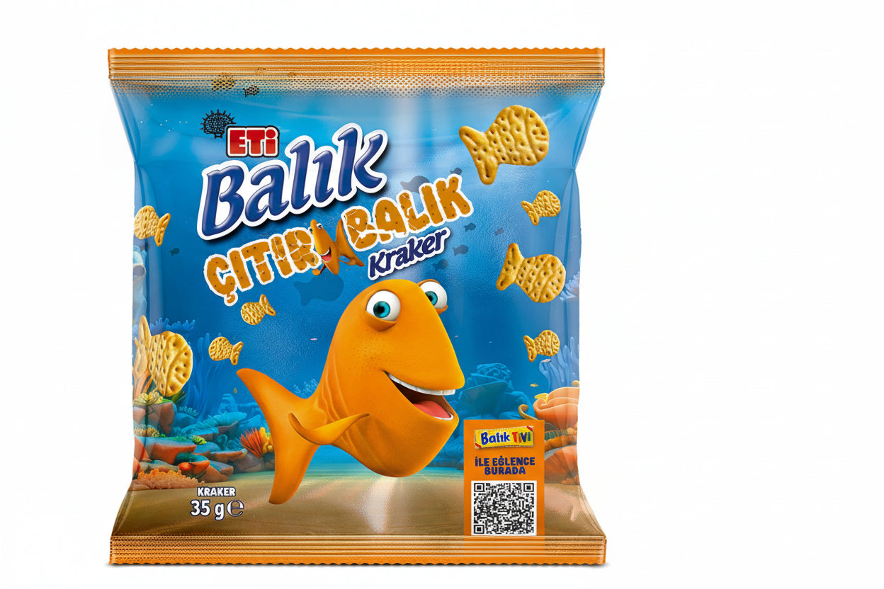 Eti Çıtır Balık Kraker 70 G