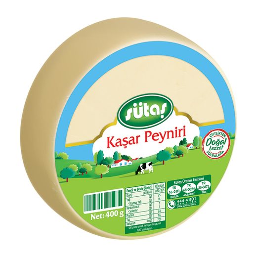 Sütaş Kaşar Peyniri 400 G
