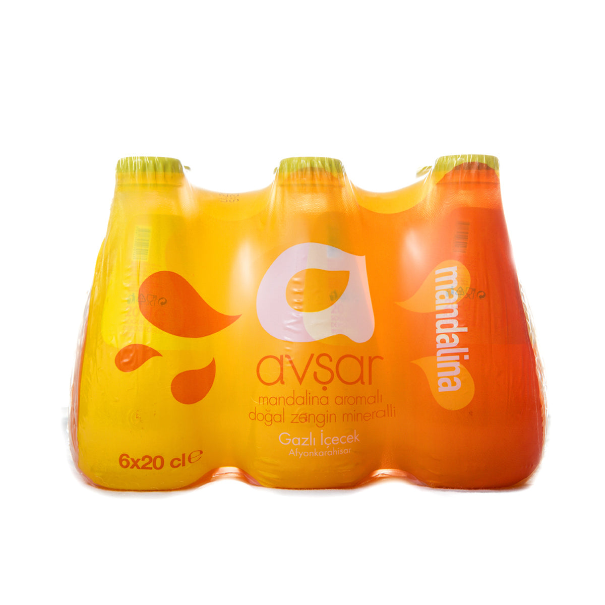 Avşar Mandalina Aromalı Gazlı İçecek 6'lı
