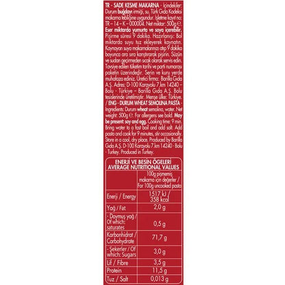 Filiz Boncuk Makarna 500 G