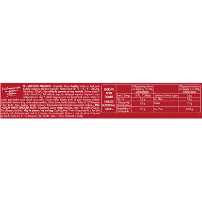 Filiz Fırın Makarna 500 G