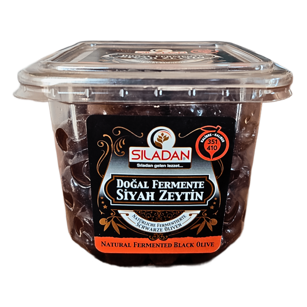 Sıladan Doğal Fermante Siyah Zeytin 400 G