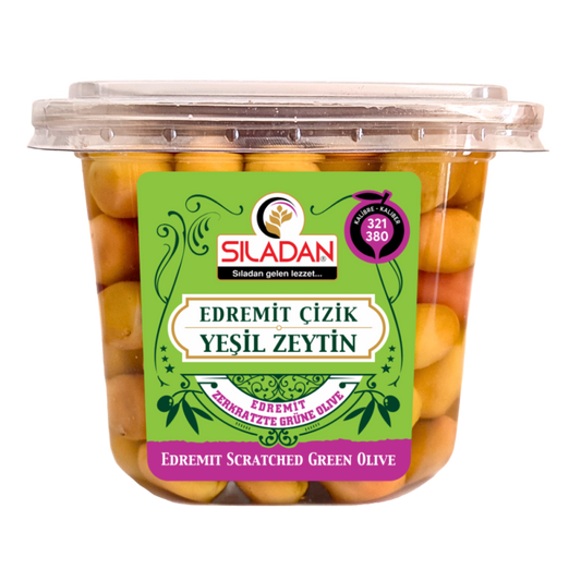Sıladan Edremit Çizik Yeşil Zeytin 400 G