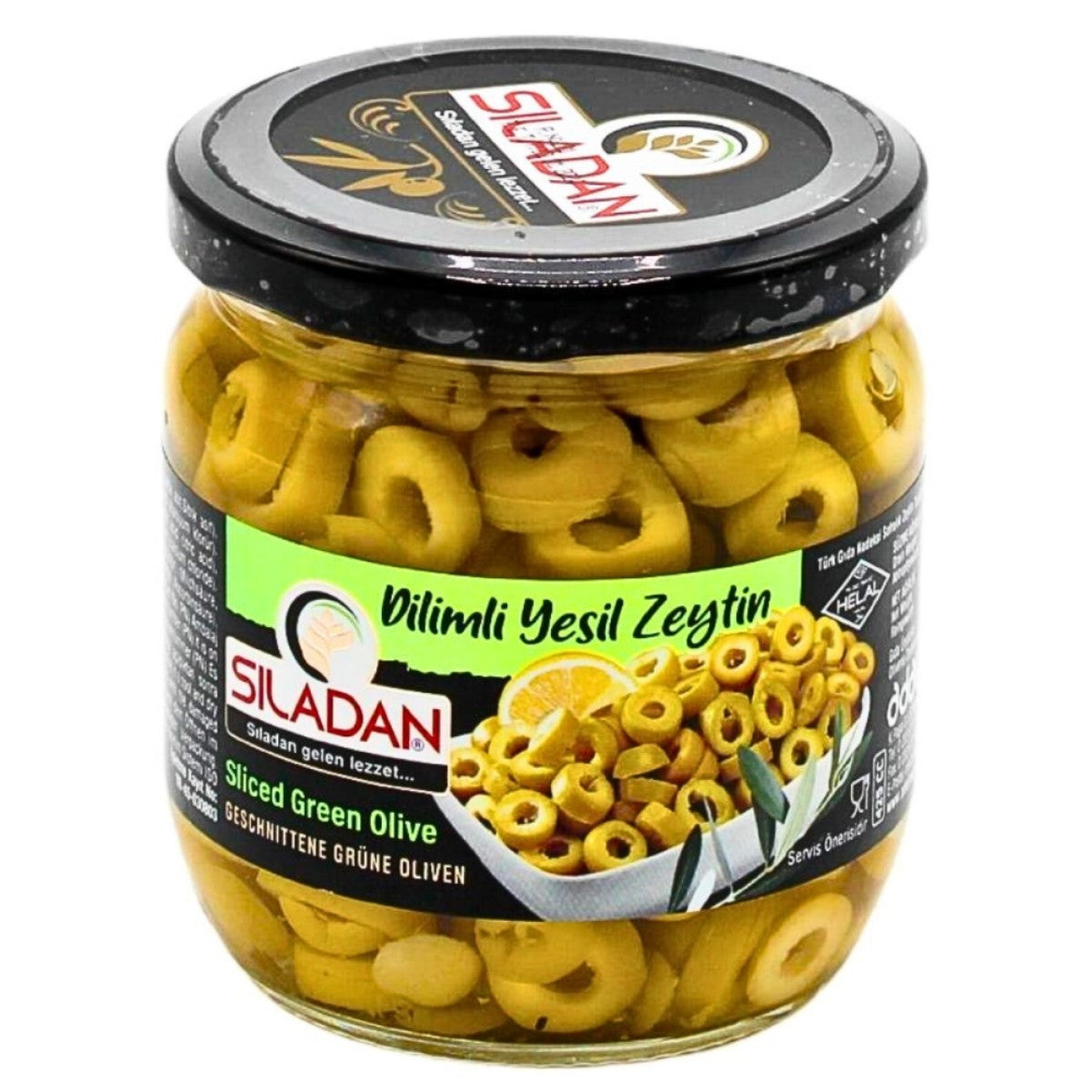 Sıladan Dilimli Yeşil Zeytin 200 G
