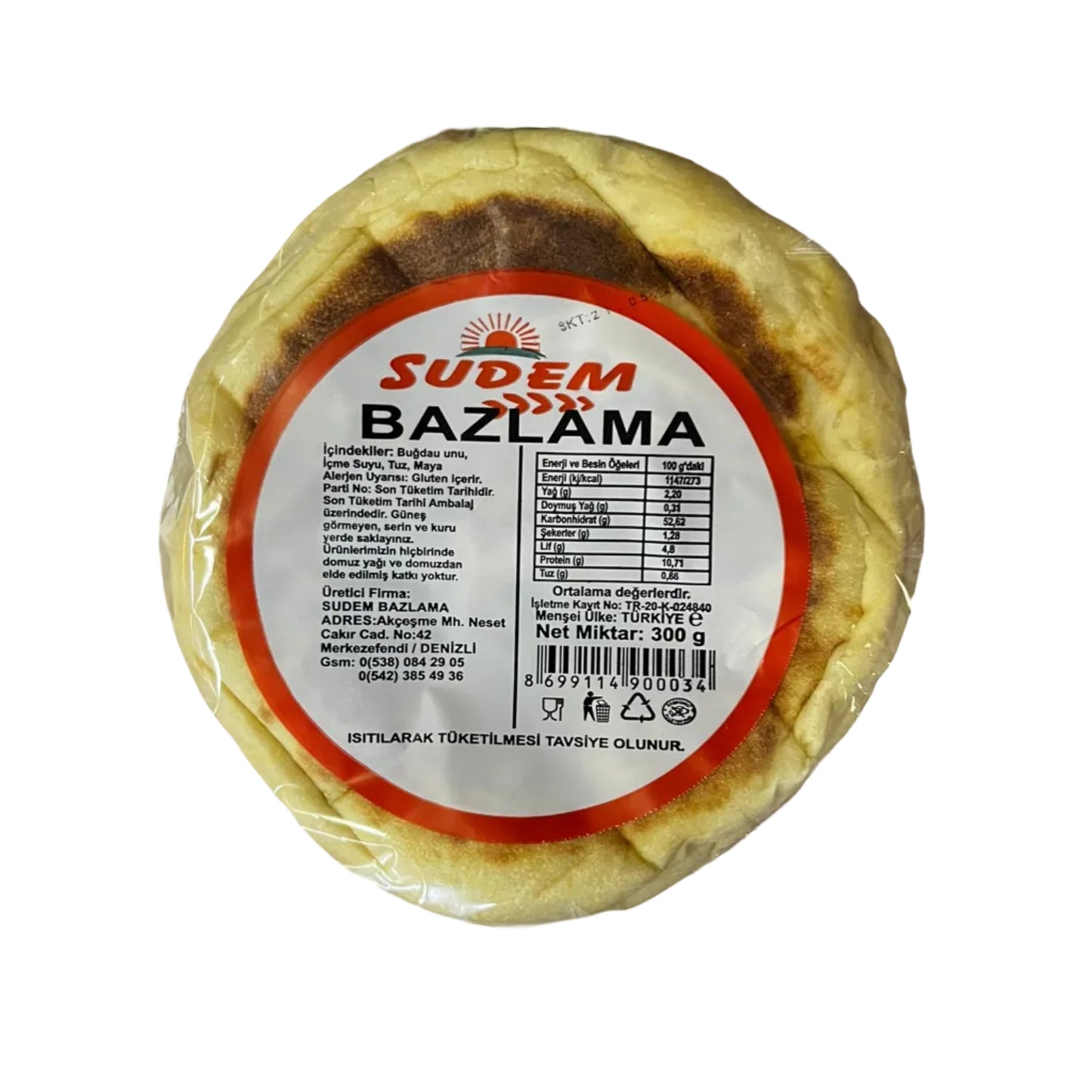 Sudem Bazlama 300 G