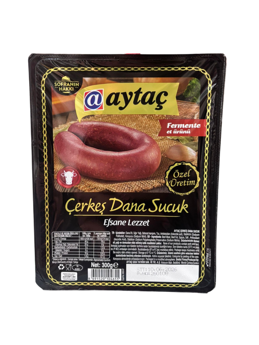 Aytaç Çerkeş Dana Sucuk 300 G