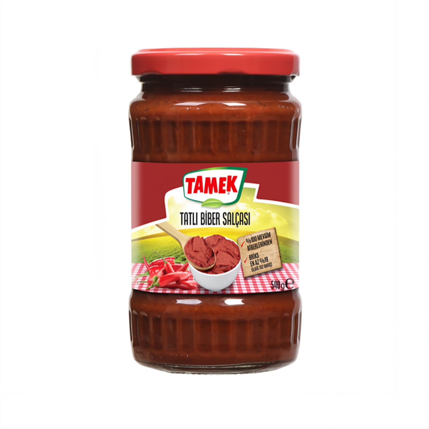 Tamek Biber Salçası 540 G