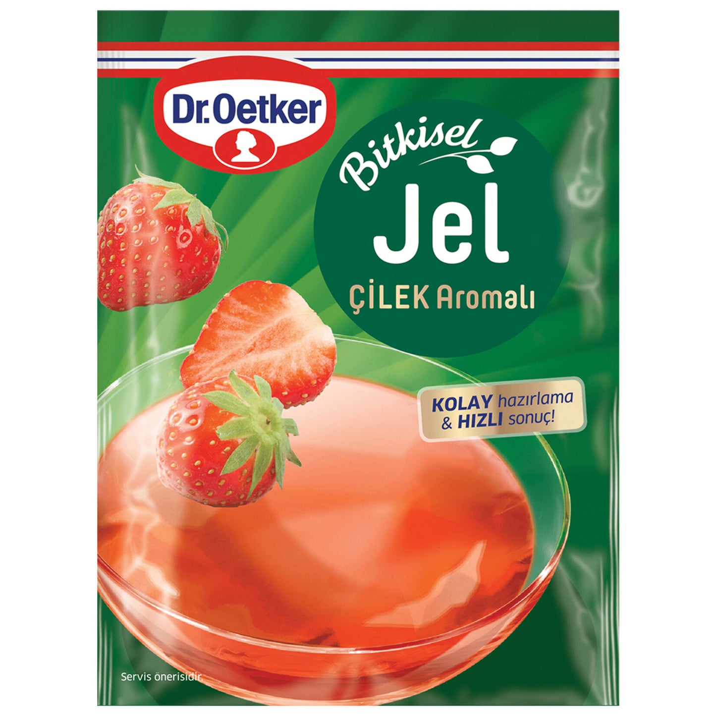 Dr.Oetker Jel Bitkisel Çilek Aromalı 100 G