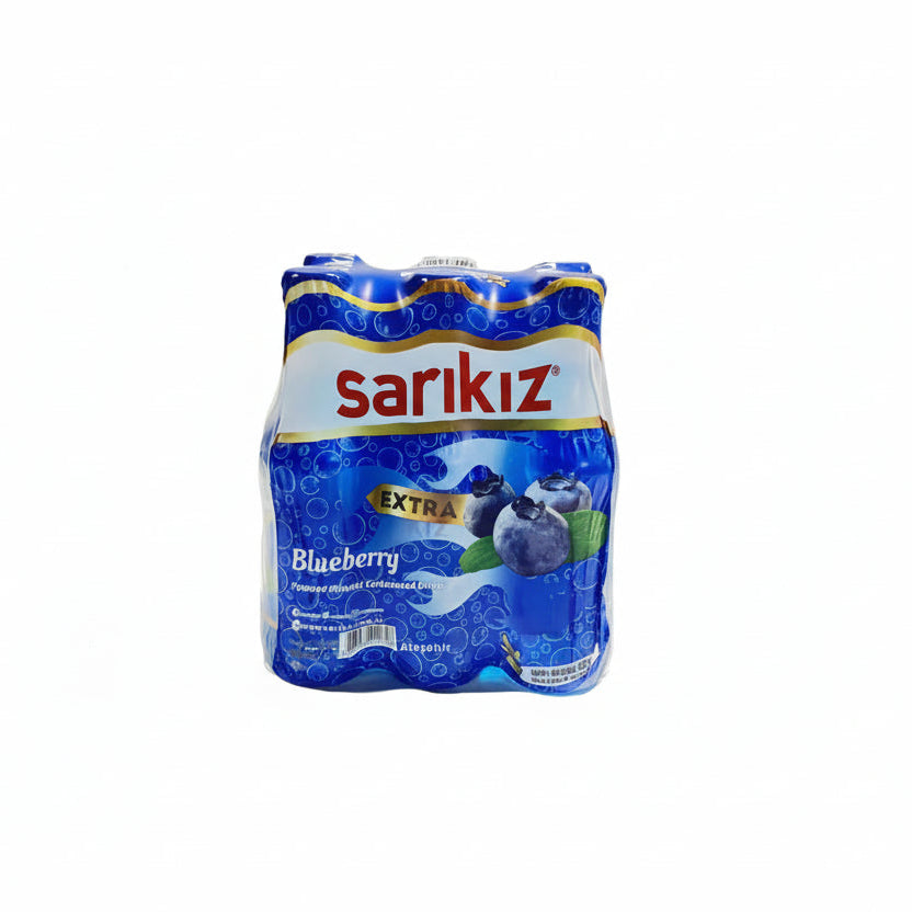 Sarıkız Yaban Mersini Aromalı Maden Suyu 6 x 200 ml