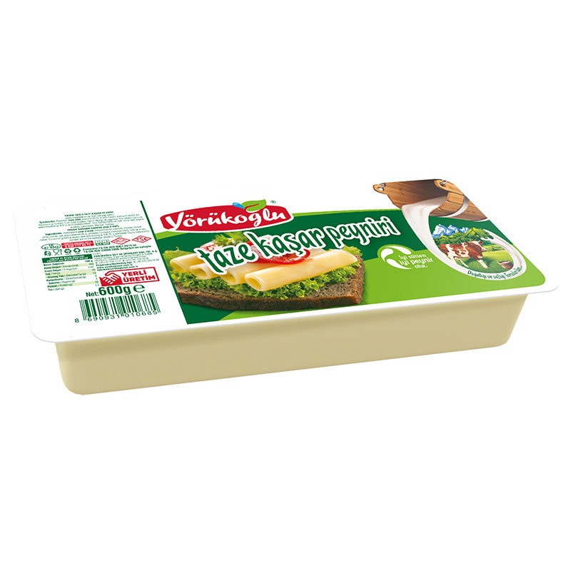 Yörükoğlu Taze Kaşar Peyniri 600 G