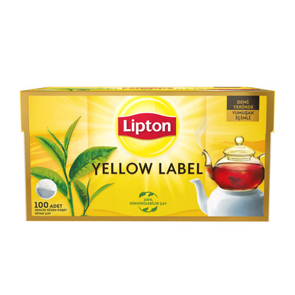 Lipton Demlik Poşet Çay Yellow Label 100'lü