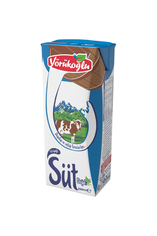 Yörükoğlu Yağlı Süt 200 Ml