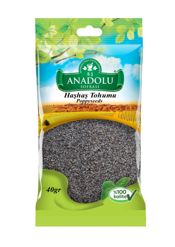 Anadolu Sofrası Haşhaş Tohumu 40 G