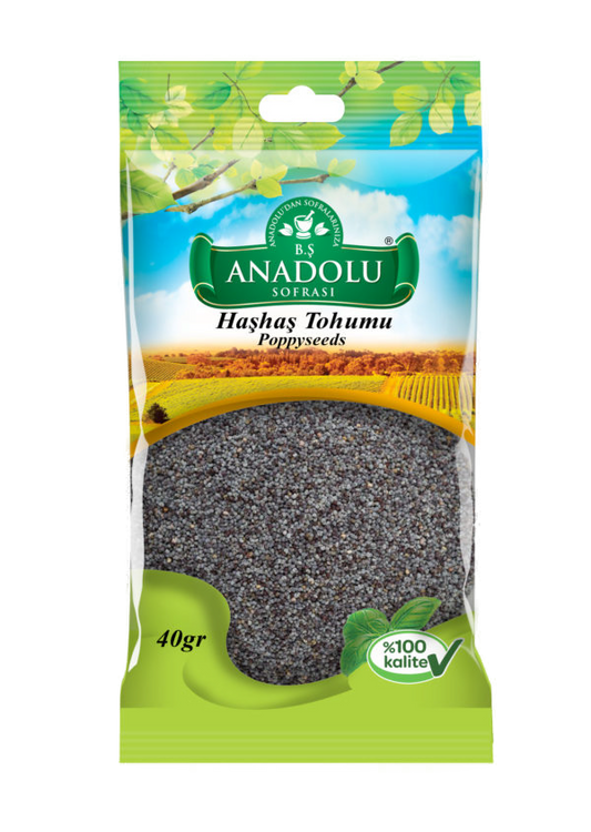 Anadolu Sofrası Haşhaş Tohumu 40 G