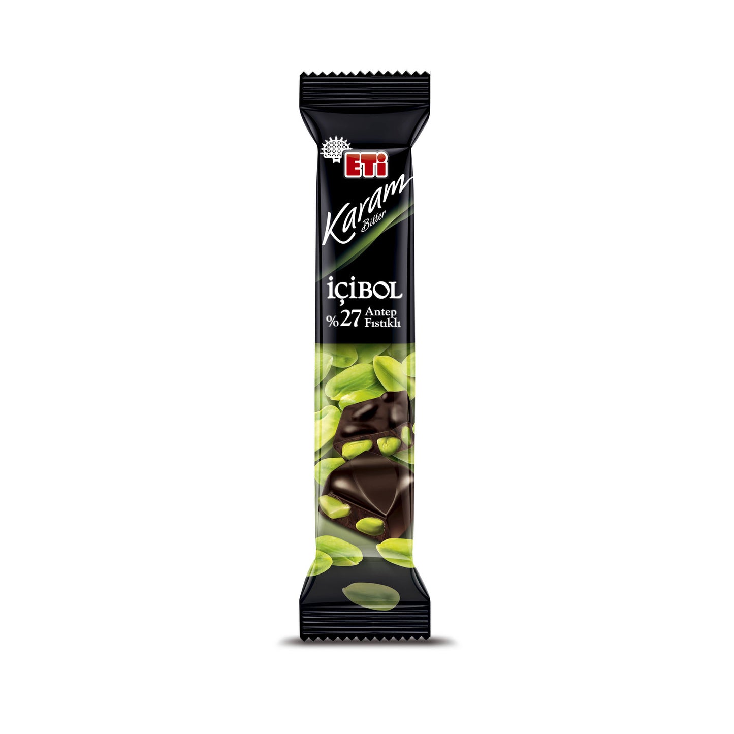 Eti Karam Antep Fıstıklı Bitter Çikolata 28 g