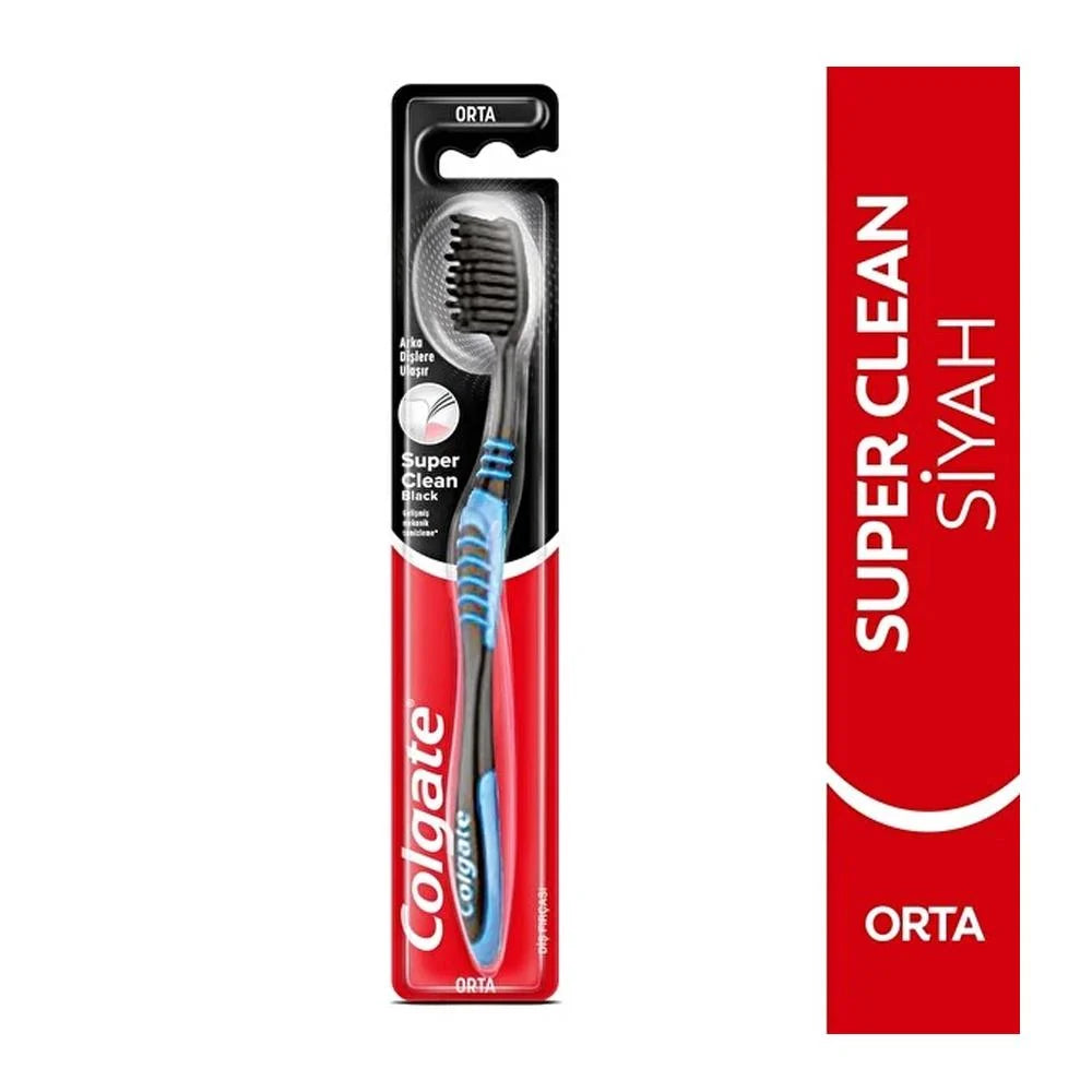 Colgate Diş Fırçası Super Clean Black Orta