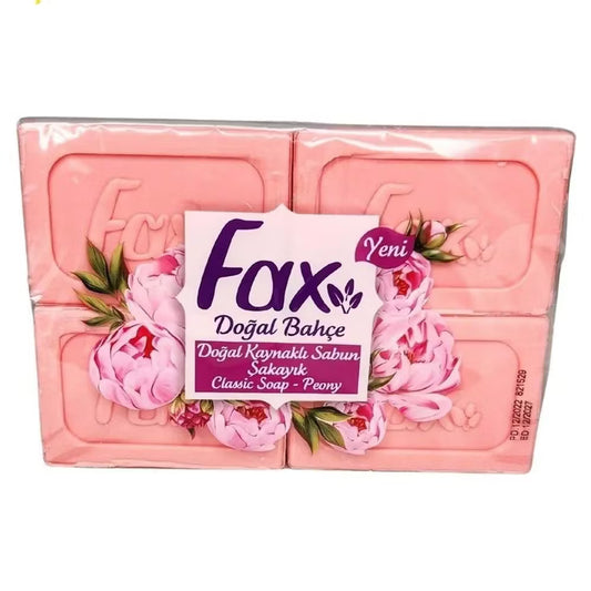 Fax Banyo Sabunu Şakayık Saf Sabun 4x125 G