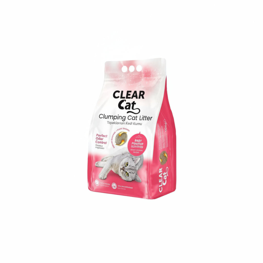 Clear Cat Kedi Kumu Bebek Pudra Kokulu 5 Kg