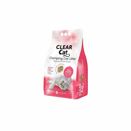 Clear Cat Kedi Kumu Bebek Pudra Kokulu 5 Kg