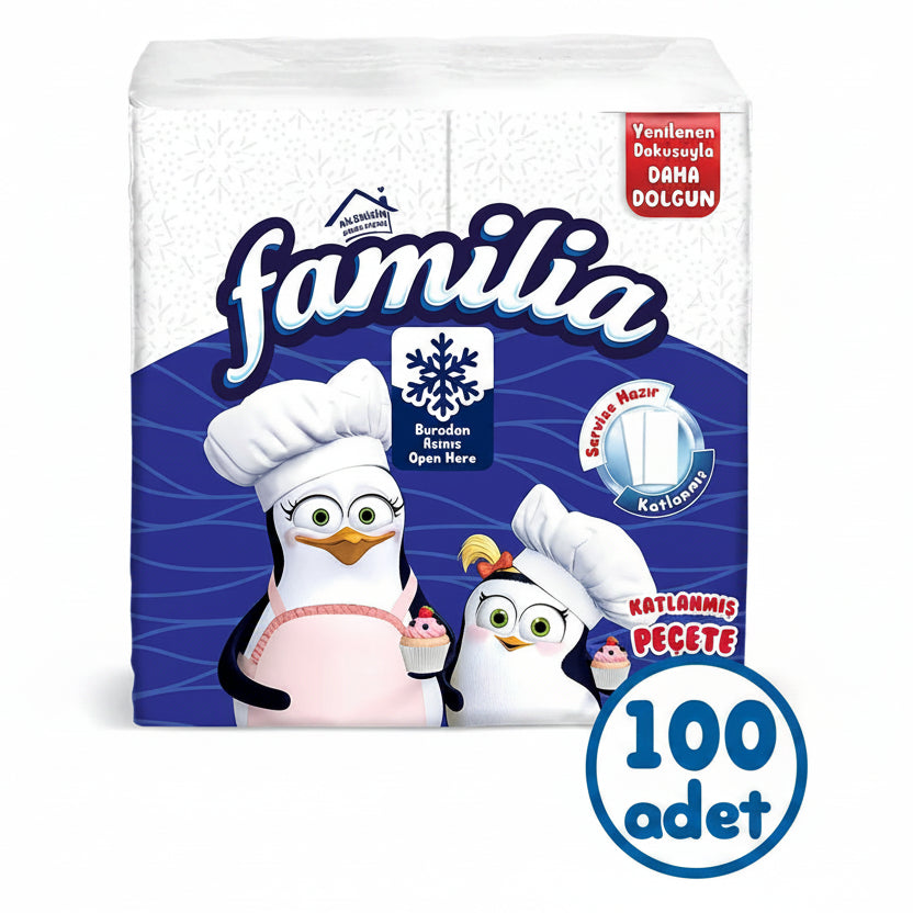 Familia 100'lü Katlanmış Peçete