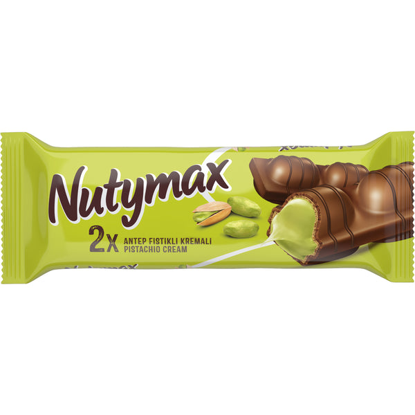 Nutymax Gofret Çikolata Kaplı Antep Fıstıklı 44 G