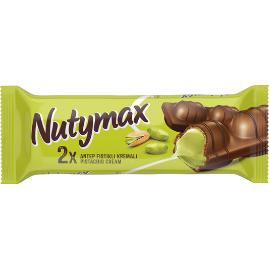 Nutymax Gofret Çikolata Kaplı Antep Fıstıklı 44 G